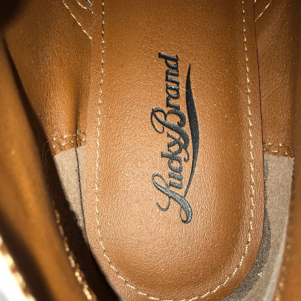 Lucky Brand Brown\Light Brown Loafers - Picture 3 of 5